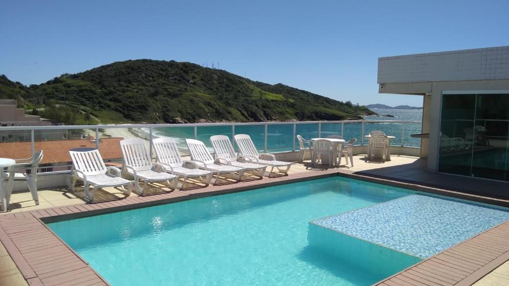 شقة أرايال دو كابو  في Vista Mar- 3 Quartos, Piscina E Churrasqueira Na Prainha المظهر الخارجي الصورة
