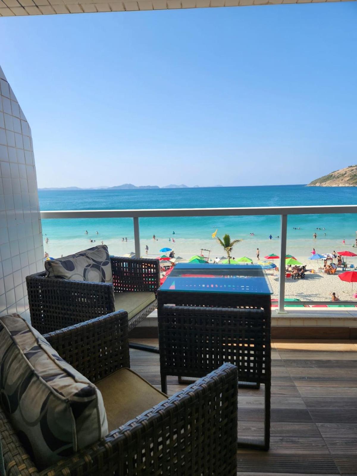 شقة أرايال دو كابو  في Vista Mar- 3 Quartos, Piscina E Churrasqueira Na Prainha المظهر الخارجي الصورة